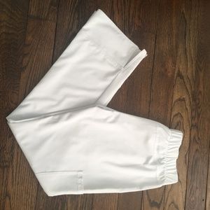 GREY'S ANATOMY SCRUB PANTS, white, S
